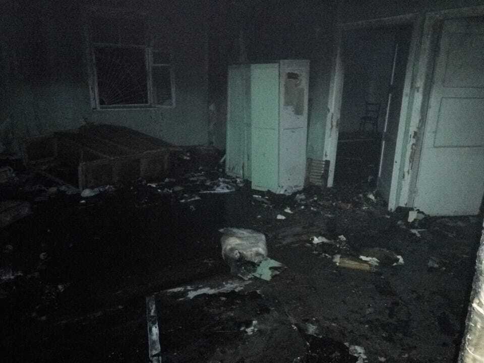 В Киеве на территории "Экспоцентра Украины" произошел пожар