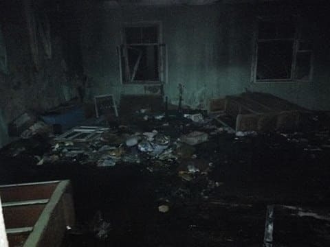 В Киеве на территории "Экспоцентра Украины" произошел пожар