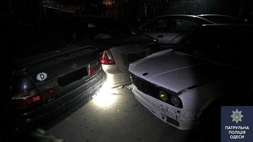 НП в Одесі: п'яний водій розбив п'ять авто