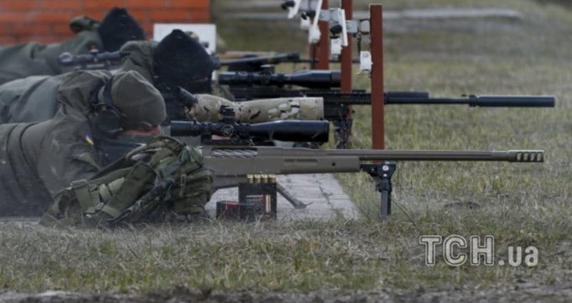 За стандартами НАТО: стало відомо, як готують снайперів Нацгвардії України. Опубліковані фото і відео