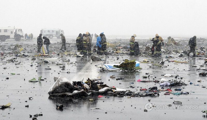 У Росії розбився пасажирський Boeing, десятки загиблих