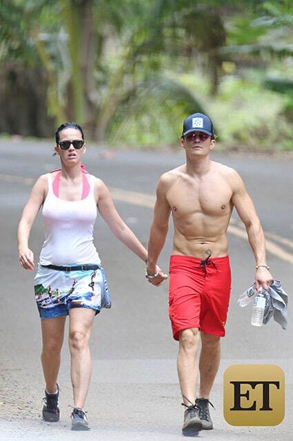 Кэти Перри и Орландо Блум провели романтические уикэнд на Гавайях