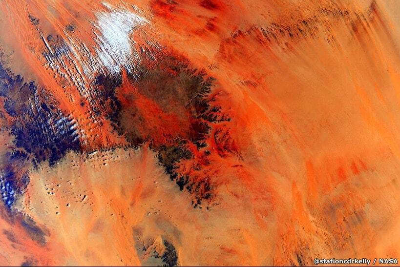 Астронавт показал невероятные фотографии Земли из космоса
