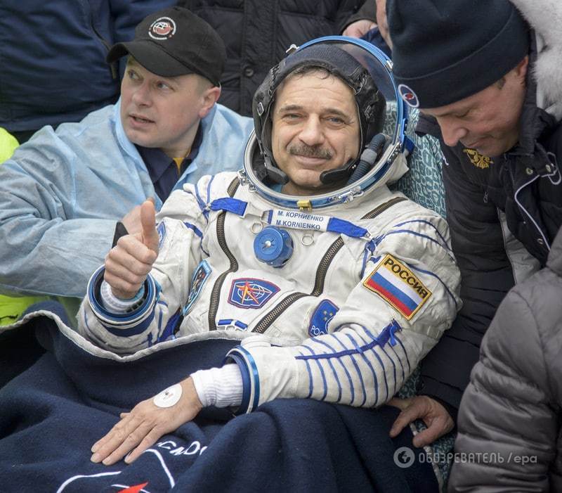 Герої Землі: опубліковані фото і відео повернення астронавтів з МКС