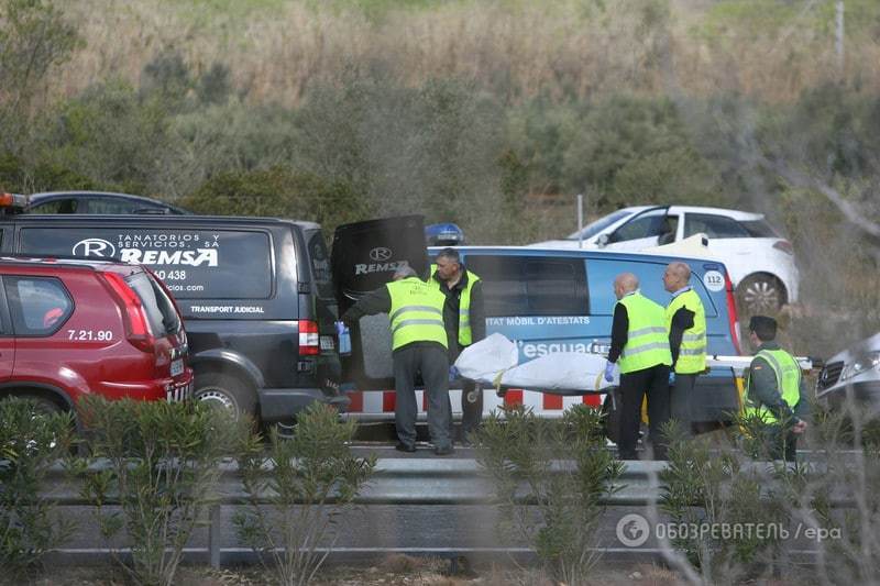 В Испании разбился автобус со студентами: среди пострадавших есть украинцы