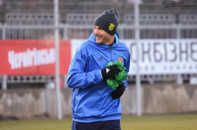 Как Шевченко провел первую тренировку в сборной Украины: яркие фото