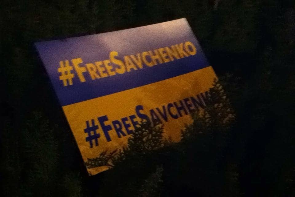 Грузинский балет "Сухишвили" в Тбилиси поддержал Савченко боевым танцем: фото, видео