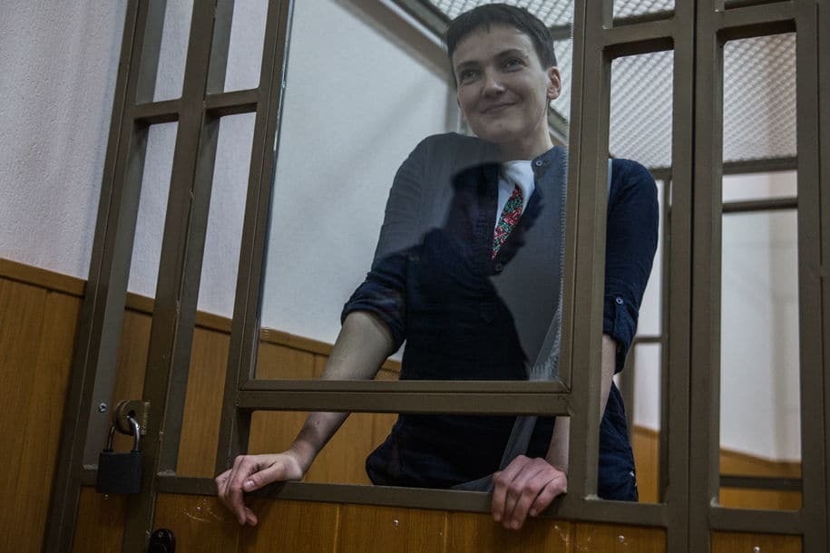 Опубликован фоторепортаж с оглашения приговора Савченко