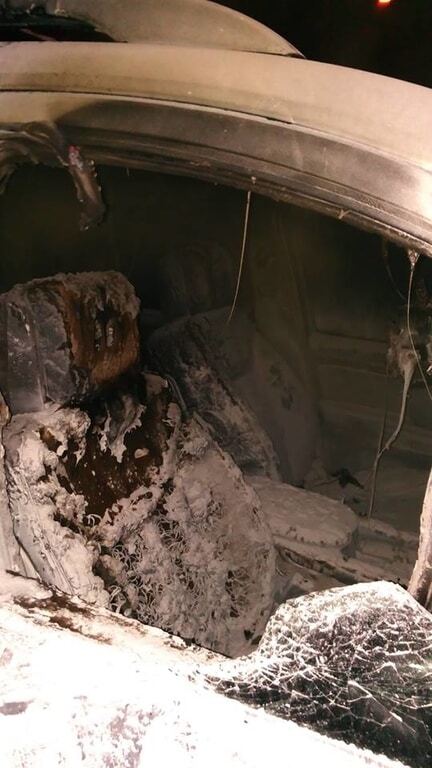 Пироманьяки вернулись: в Киеве подожгли два автомобиля