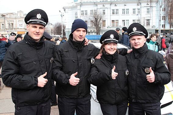В Житомире приняли присягу 229 патрульных полицейских: опубликованы фото, видео