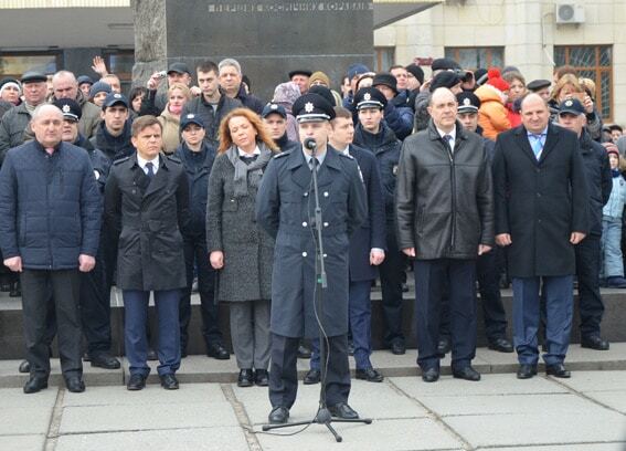 В Житомире приняли присягу 229 патрульных полицейских: опубликованы фото, видео