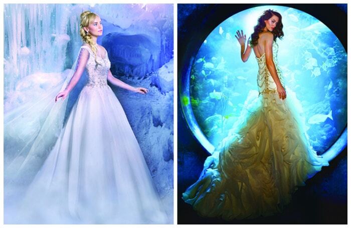 Свадебные платья как у героинь Диснея: коллекция для настоящих принцесс