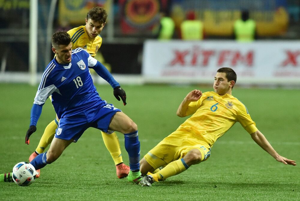 Сборная Украины минимально обыграла Кипр в товарищеском матче