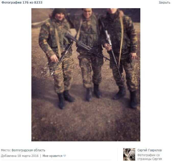 Опубліковані фото російських військових, які брали участь в штурмі Пальміри