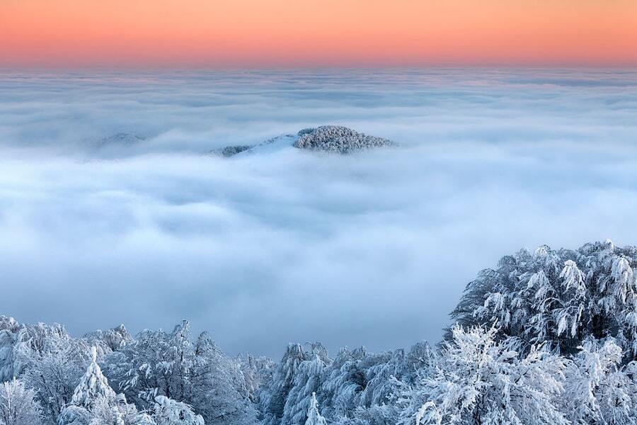Сказочный мир над облаками: удивительные фото