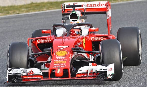 Ferrari показала на тестах болид будущего: яркие фото новинки
