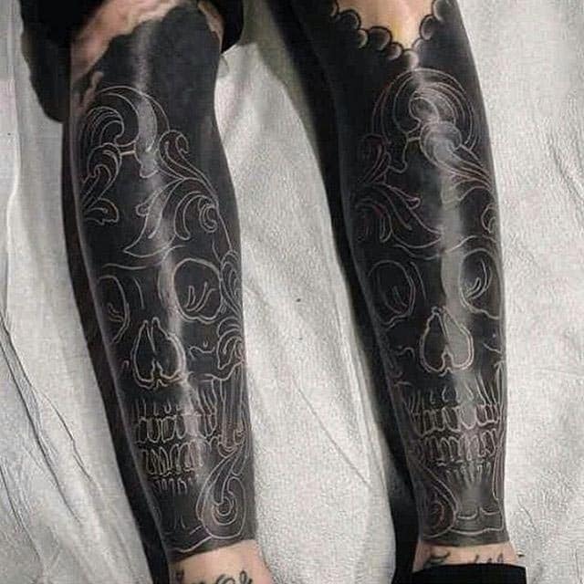 Блэкворк: новый тренд для любителей татуировок