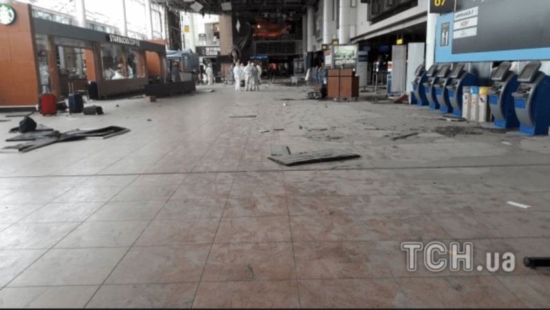 Как выглядит аэропорт Брюсселя после теракта: опубликованы фото