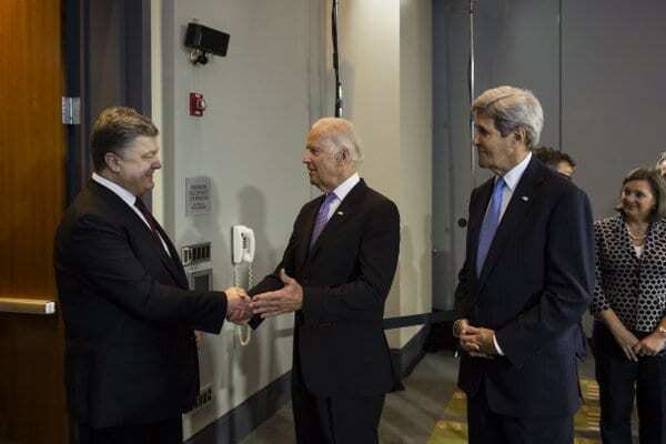 Порошенко встретился с Керри, Байденом и главой МИД Австралии: опубликованы фото