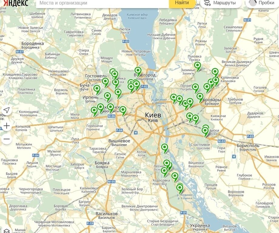 Где в Киеве разрешено жарить шашлыки: опубликована карта