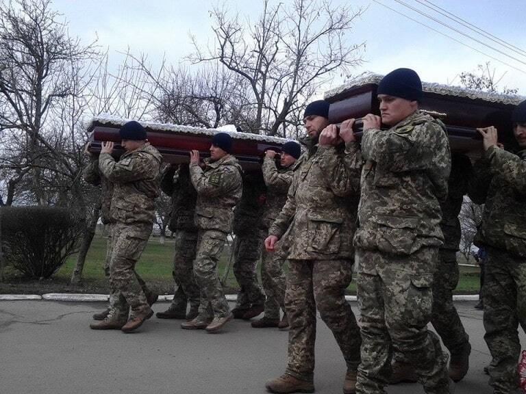 В Очакове простились с "морскими котиками", погибшими в АТО: опубликованы фото