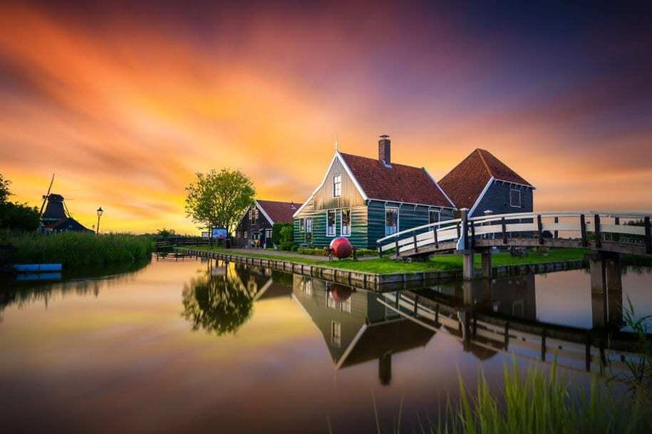 Страна тюльпанов: фотограф показал красочные пейзажи Нидерландов