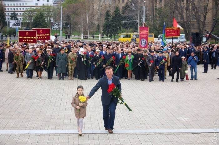 Провокації в Одесі: на День визволення міста з'явився прапор Росії. Опубліковані фото
