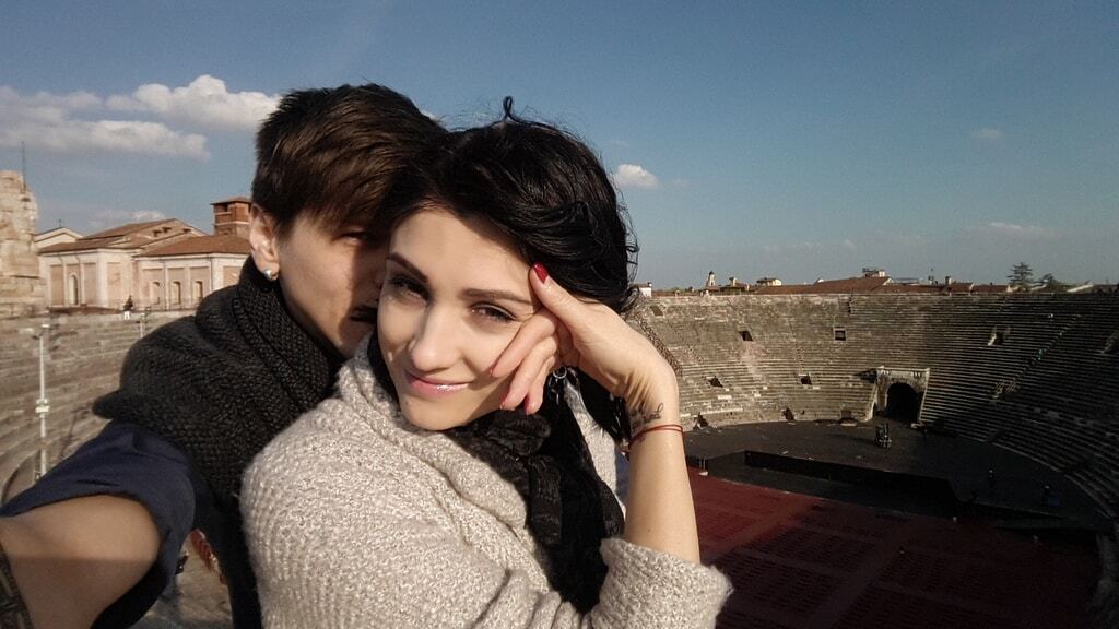 Романтический уик-энд в Вероне: Лещенко с женой отметили годовщину свадьбы в Италии