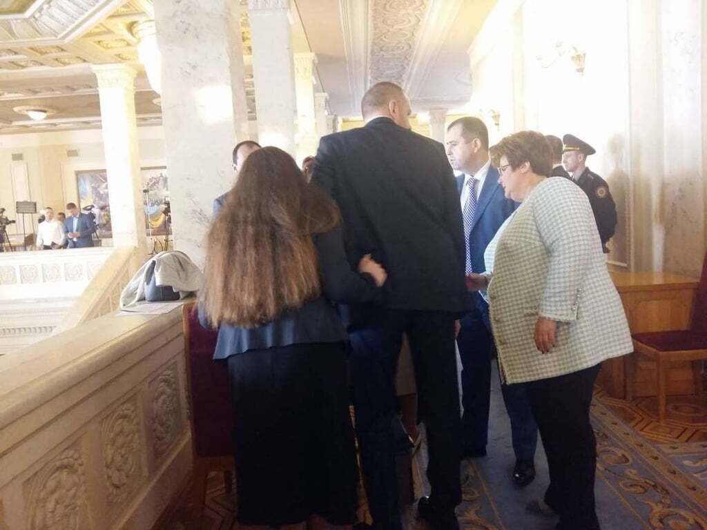 Нардепу Войцеховській на засіданні Ради стало зле