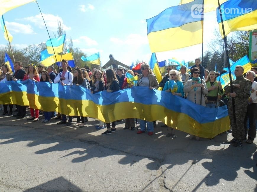 Краматорск – это Украина: в городе прошел масштабный патриотический митинг. Фоторепортаж 