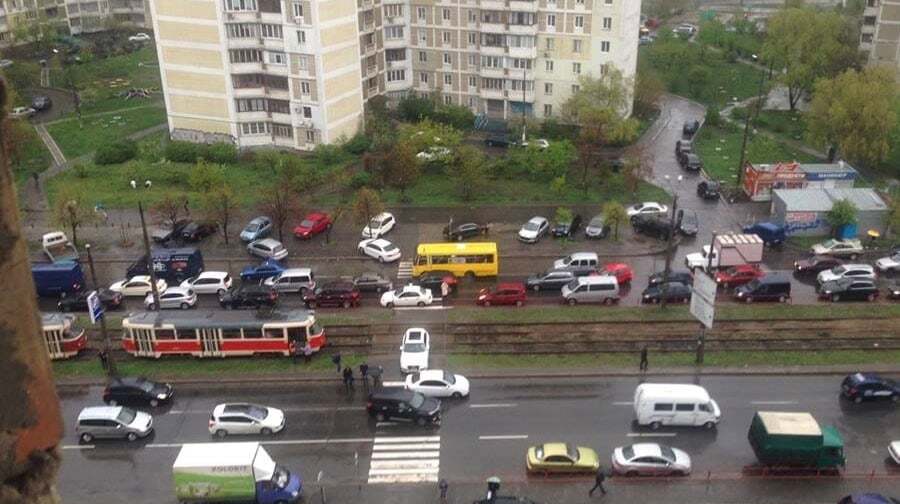 У Києві сміливий водій провчив жінку-автохама