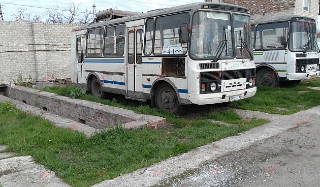 В Бердянске пытались взорвать пассажирский автобус