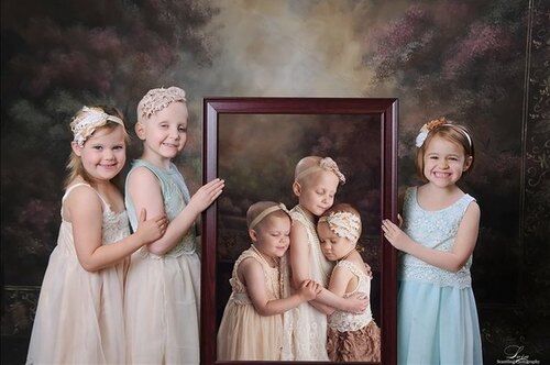 Три девочки, победившие рак, стали героинями трогательного фотопроекта