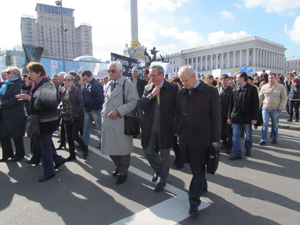 У Києві пройшли наймасовіші протести вчених за останні 20 років