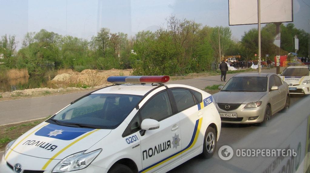 В столкновениях на киевской стройке пострадали две женщины