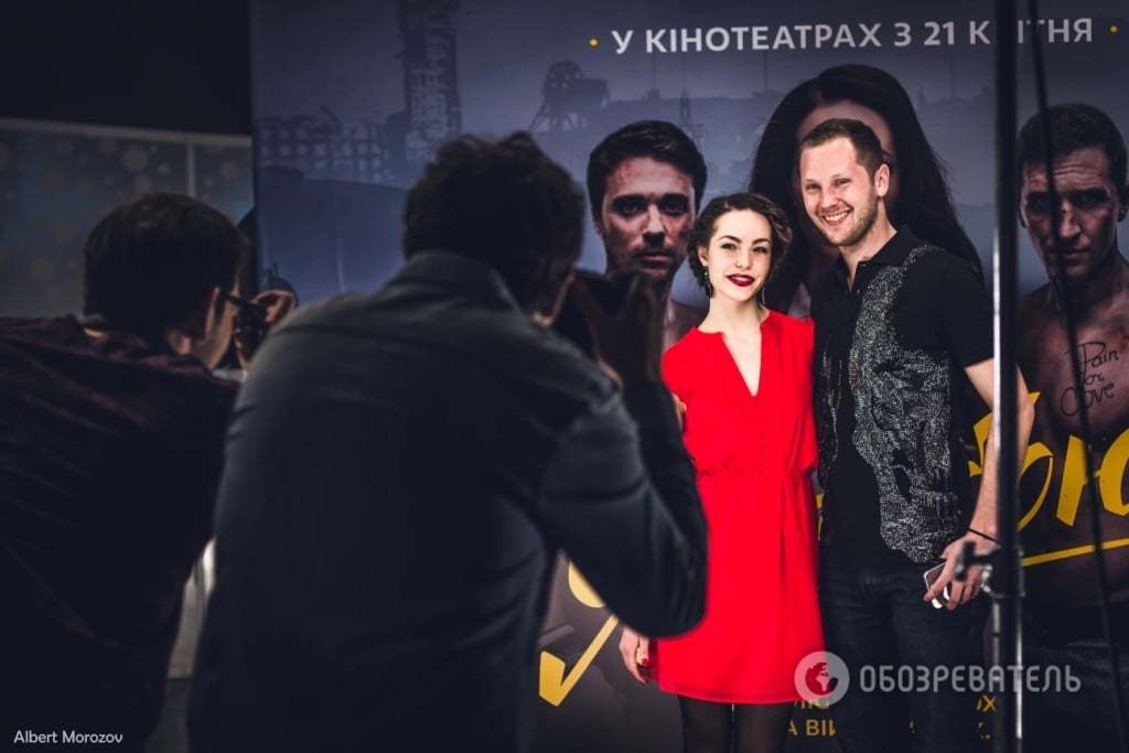 Украинскому бомонду показали кино про любовь на Донбассе: эксклюзивный фоторепортаж