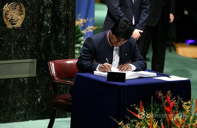 Исторический момент: в ООН подписали Парижское соглашение по климату