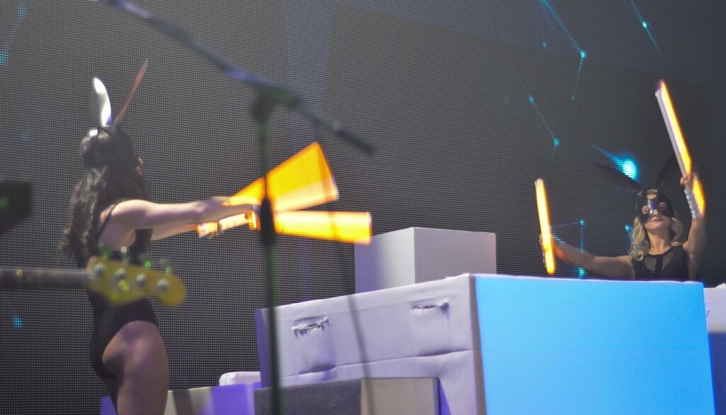 Brunettes Shoot Blondes выступили с первым сольным концертом в Киеве