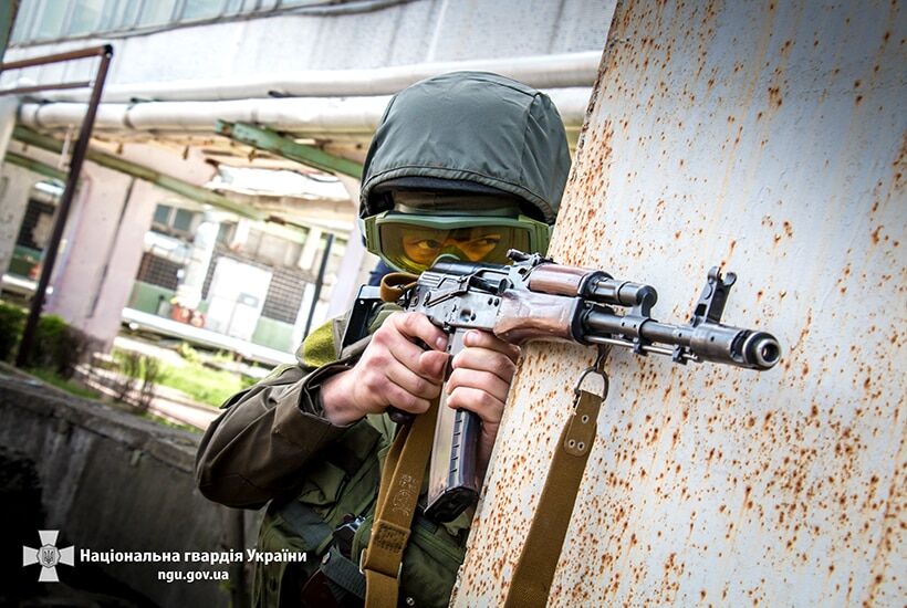 В Нацгвардии показали, как бойцы охраняют Чернобыльскую АЭС: фоторепортаж