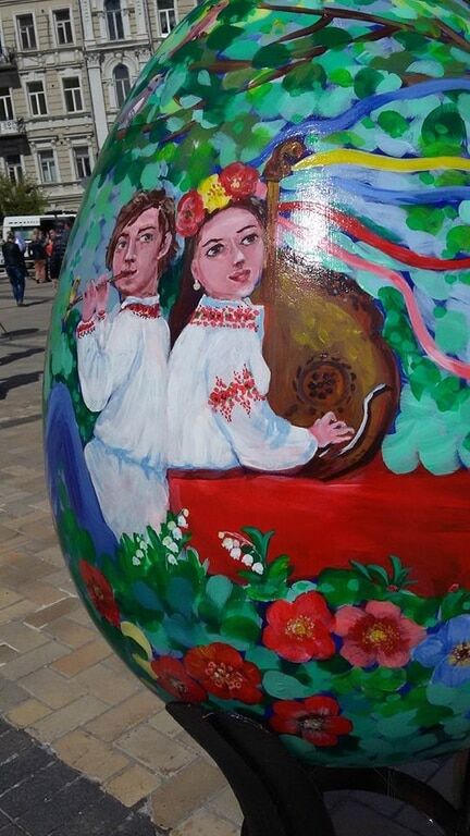 В Киеве накануне Пасхи открылся VI Всеукраинский фестиваль писанок
