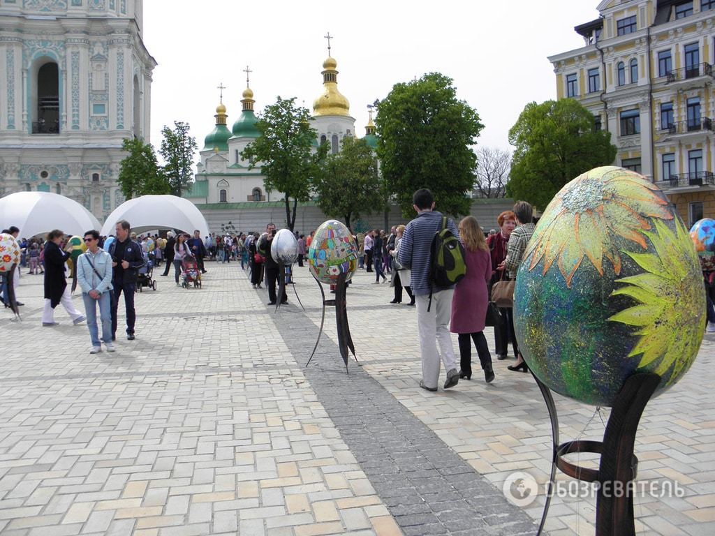 Писанки фантастические, мистические и патриотические: в Киеве показали расписанные яйца