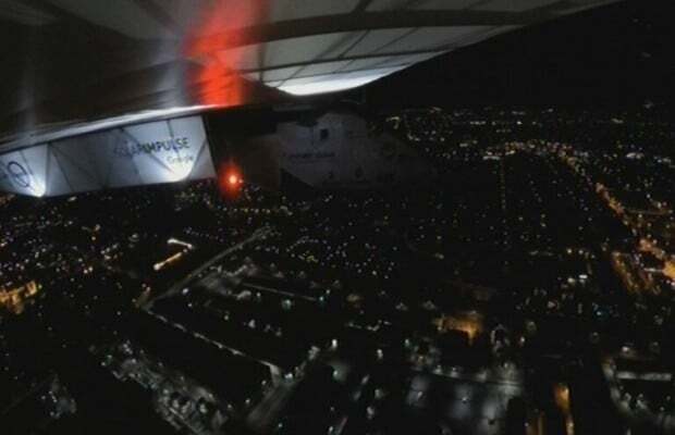 Самолет на солнечных батареях пересек Тихий океан: опубликовано видео