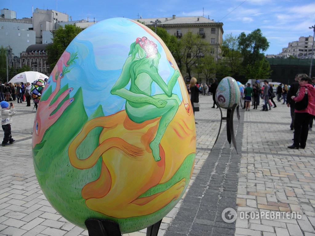 Писанки фантастические, мистические и патриотические: в Киеве показали расписанные яйца