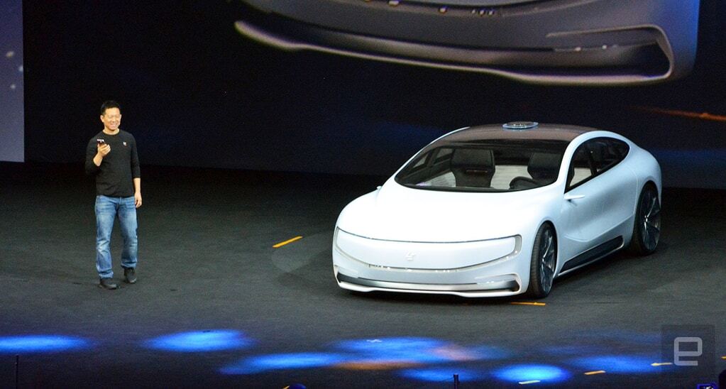 У Tesla появился китайский конкурент: компания LeEco представила первый электрокар