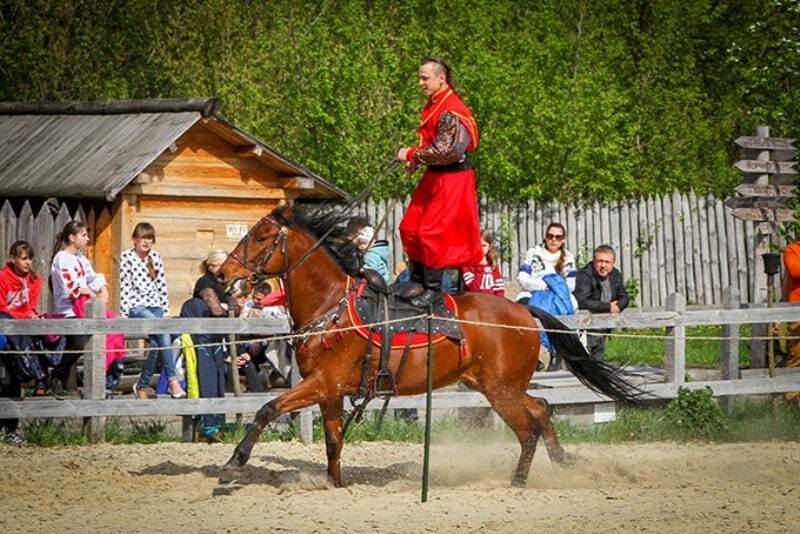 "Кентавры 2016": в Киеве состоялся поединок лучших конных каскадеров