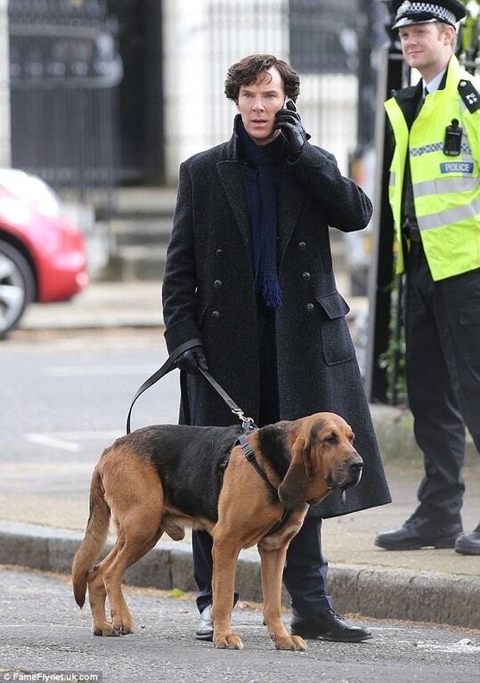 В Лондоне начались съемки 4-го сезона "Шерлока": интригующие кадры