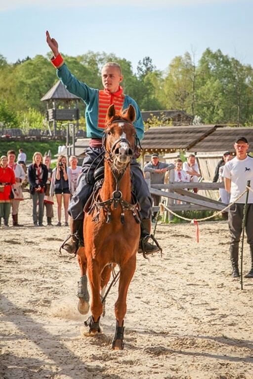 "Кентавры 2016": в Киеве состоялся поединок лучших конных каскадеров