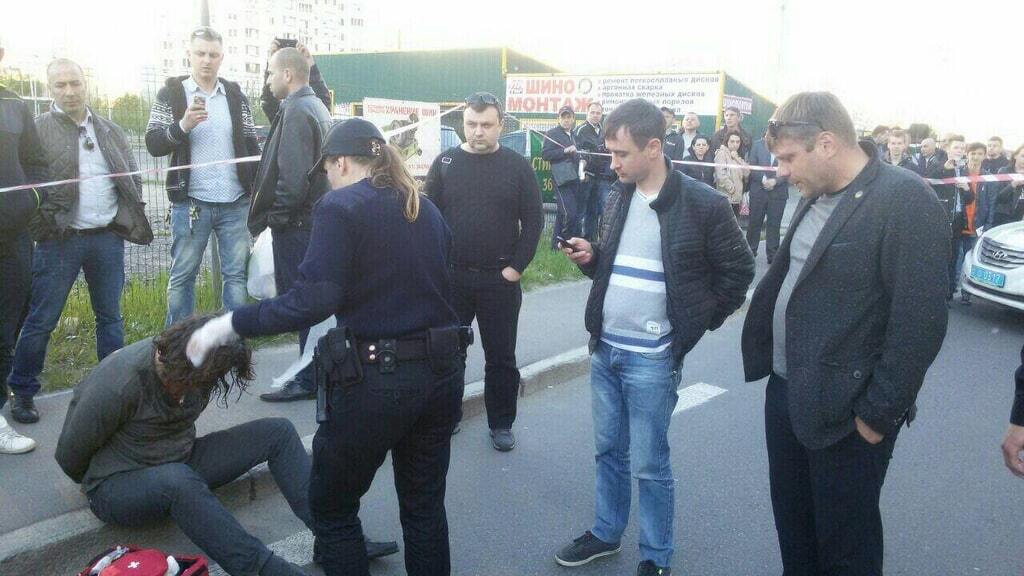 Погоня поліції в Києві за Infiniti: олімпійський чемпіон був озброєний