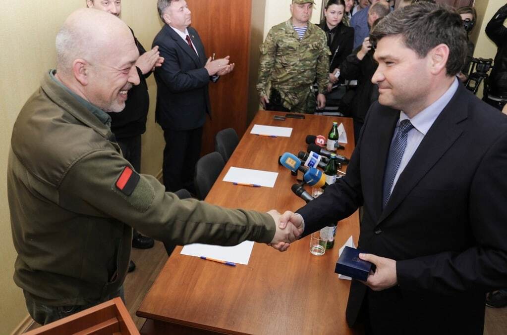 В Северодонецке представили нового губернатора Луганщины