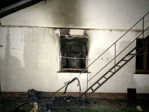 Трагедия в Винницкой области: пока бабушка ходила в церковь, дома сгорел внук. Фотофакт
